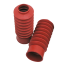 Forkboot Red For 41Mm Forks 210Mm Long