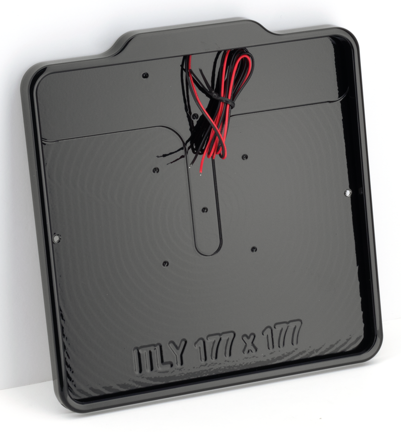 License Frame It Gloss Black