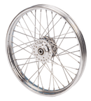 Front Wheel Assemblies For 2000 And Later Sportster & Dyna With Rolled Edge Rim 2.15X21 Fr Wheel XL00-04* Chrome Spokes