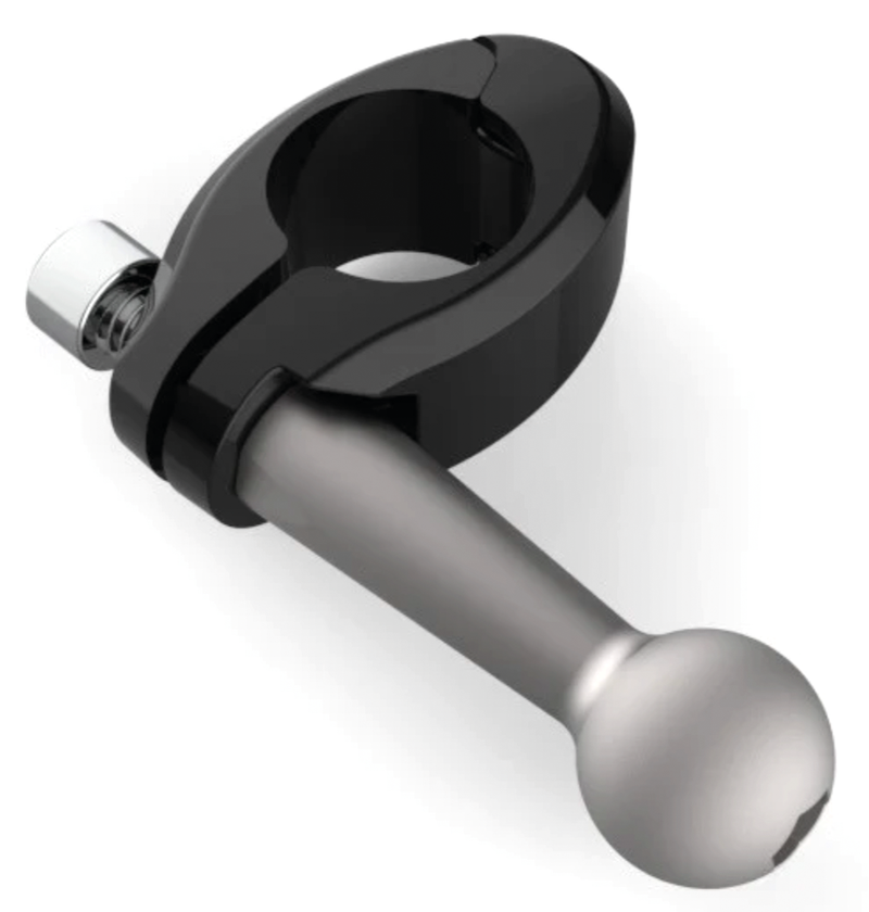 3/4 Inch Clamp Accessory Mount Black