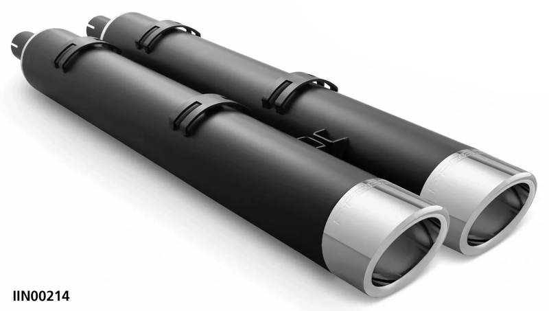 4 Inch Liberty Slip-Ons Black/Chrome Challenger20