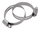 Heat Shield Clamps Worm Clamps 1.75 Inch Set Of Two