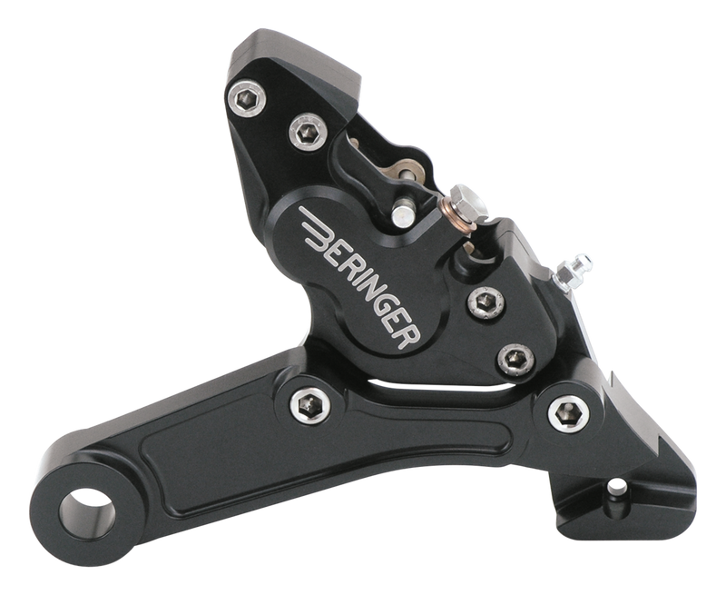 4-Piston Rearbrake Softail 2000-Up Black