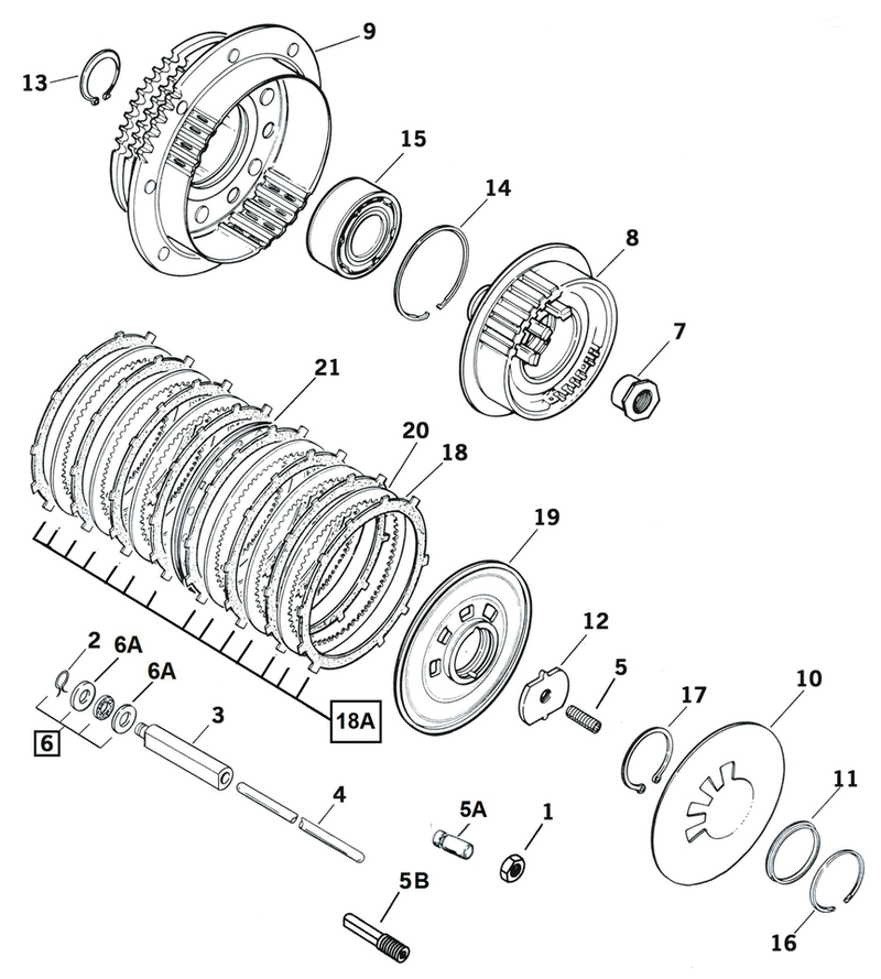 Clutch Adjusting Jam Nut