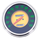 V-Twin Speedometers For Flathead Servi-Car & Big Twin Replica Black-Gold Speedo 2:1 Fl41-61