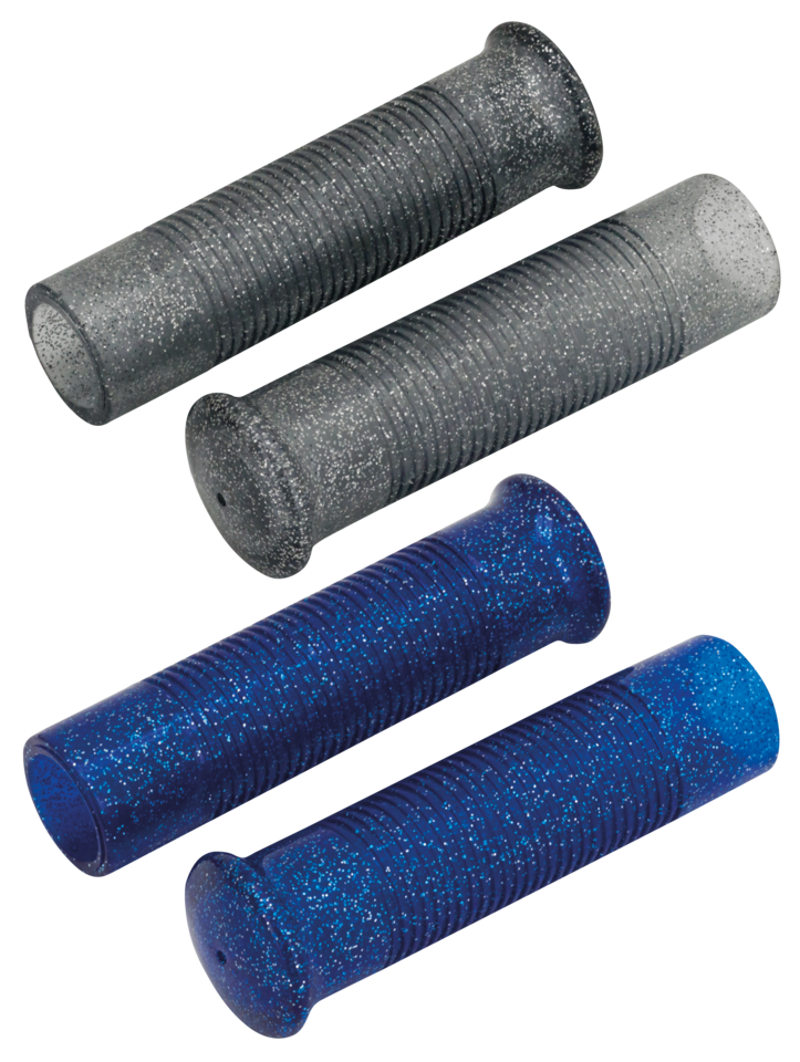 Metal Flake Grip Sets Metal Flake Grips Silver