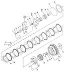 Clutch Parts For 1971-Early 1984 Ironhead Sportster Clutch Release Disc XL71-E84