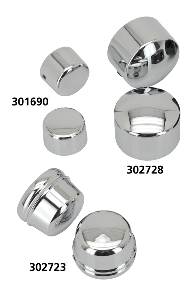 Front Axle Cap Set FX/FXR/FXWG/FL/XL