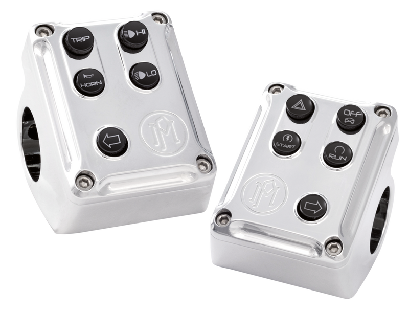 12-up Chrome CAN Switch Housings