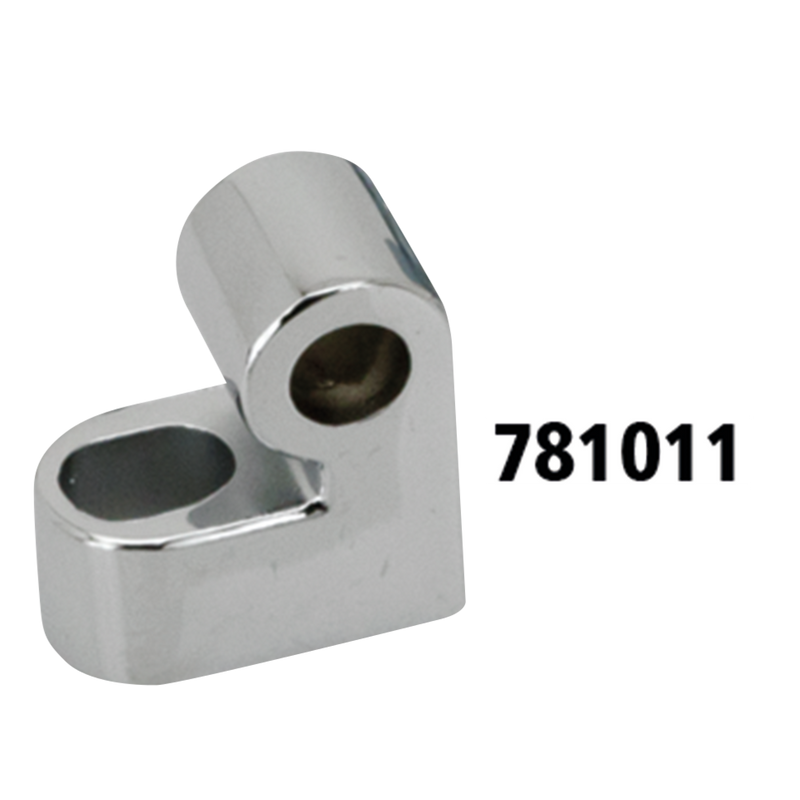 Headlight Mount Blocks Chrome Headlamp Mount Block For Softail s88-92