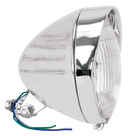 Grooved 6 1/2 Inch Headlight H4 12V 60/5