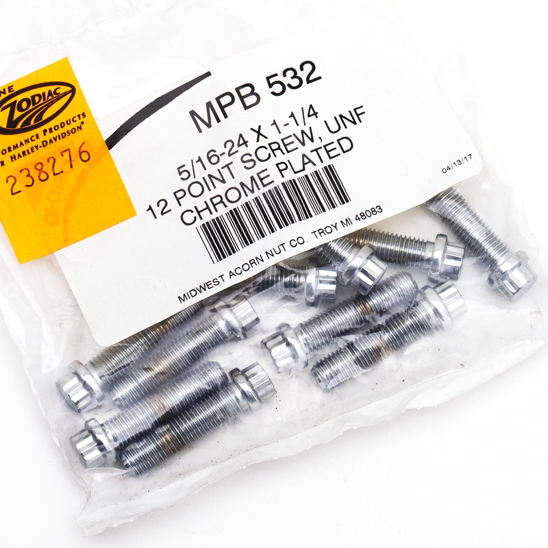 12-Point Screw 5/16-24x1 1/4 Inch UNF - Pack Of 10