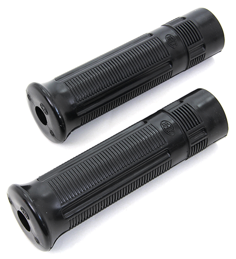 Beck Style Grips For 1915-1948 Harley & 1936-1952 Indian Beck Plastic Grip Set Black Hd15-48