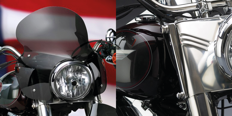 Wave QR / Stinger Windshield Kit FLST