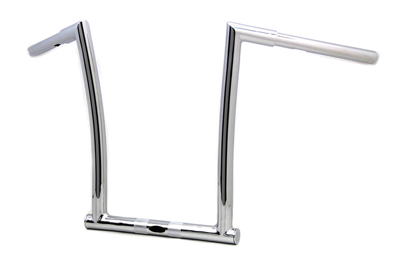 Chizeled Phat Handlebars For Road Glide 14 Inch Chizeled Bar 1.25 Inch Chrome Dimpled Tbw