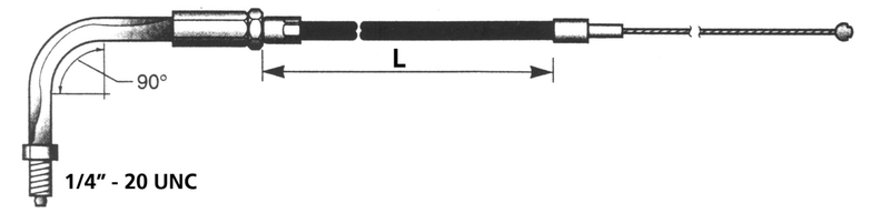 Black XL88 35 Inch 135 Degree Idle