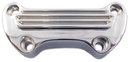 One-Piece Upper Handlebar Clamps Top Riser Clamp Finned 1 Inch Chrome Hd73-Up 56119-77A