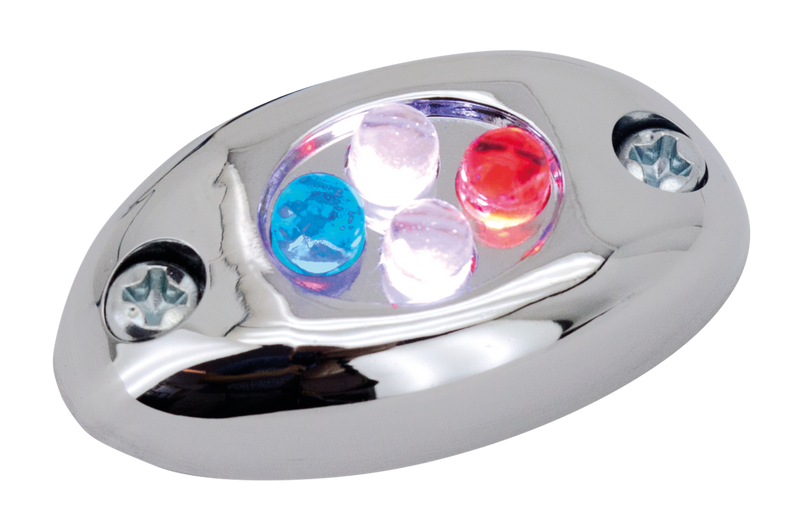 Mini Marker Light Red/White/Blue Led