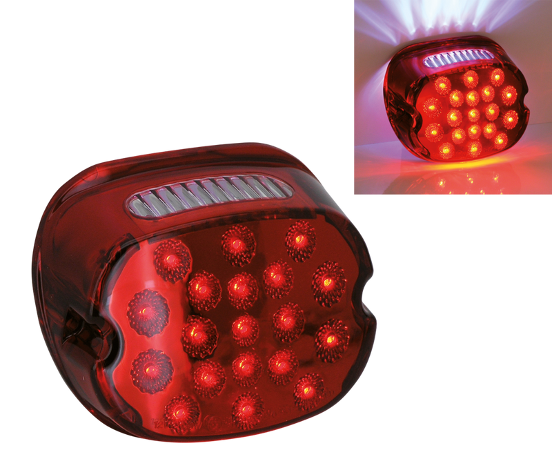 Lowpro Cluster Taillight Red Lens E-Approved