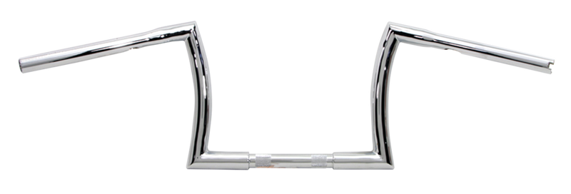 Fat Z-Bars 10 Inch Z Bar 1 Inch Chrome Dimpled Tbw