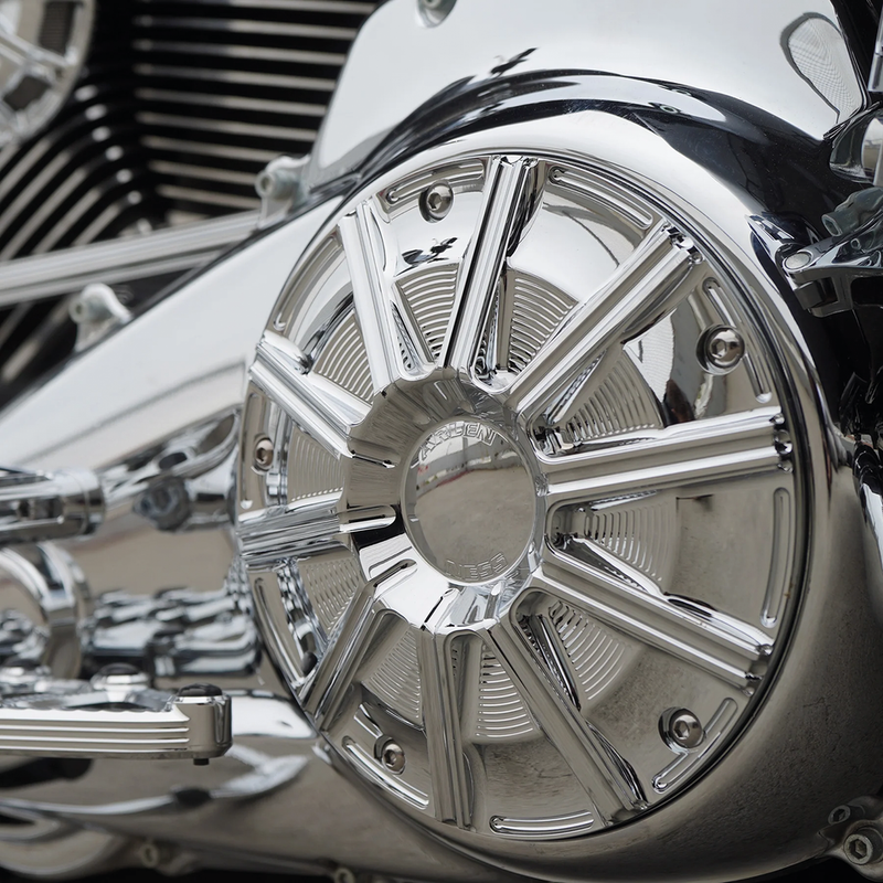 10-Gauge Derby Covers 10G Chrome Bt99-23