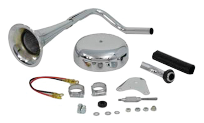 1949-1964 Trumpet Horn Classic Trumpet Horn Kit For Softail 84-99