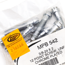 12-Point Screw 3/8-24x2 Inch UNF - Pack Of 10