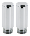 39 MM Fork Tube 2 Inch Extension Kit Chrome