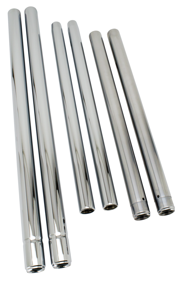 American Made Show Chrome Fork Tubes Damper Tube Set 39Mm Forks