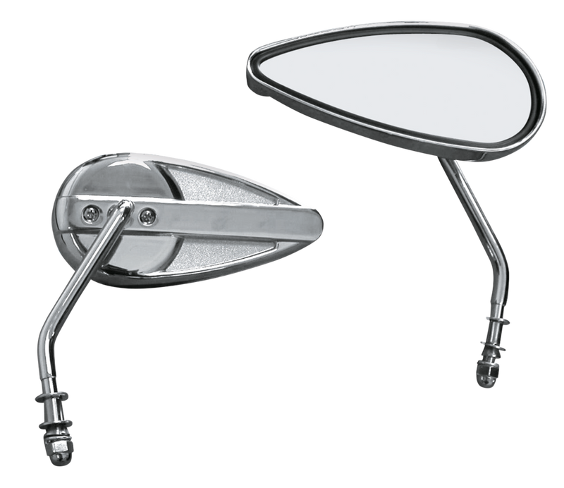 Hd Style Teardrop Mirror Chrome