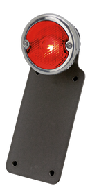 32 Light W/Vert Lic Plate Shock Mnt