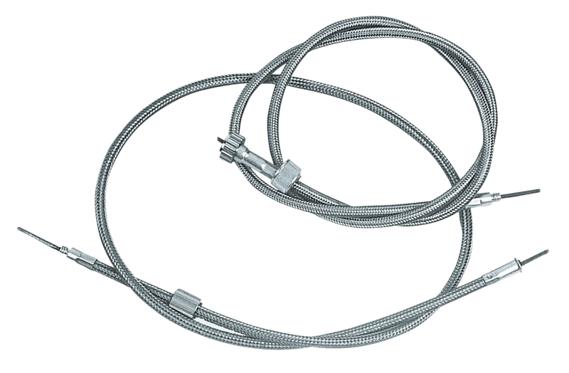 Braided Clear Coated Speedo Cable 114923