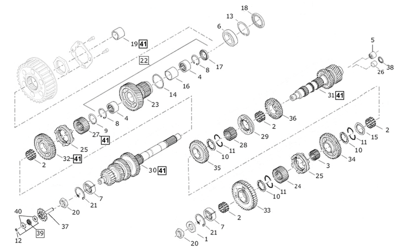 Washer / Internal Spline - Pack Of 5