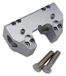 Billet Aluminum Riser Clamp For 1 1/4" Fat Bar On Touring Alu Clamp F/1.25 Inch Handlebar Tt08-13