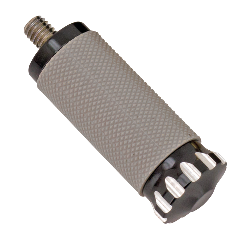 Black Turbo Shift Peg W/Stud Grey Rubber