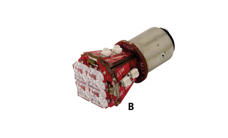 Synapse 12Led Amber 1157 Single Bulb