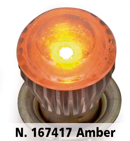 Dual RSL-1 Led Bulb Amber Bay15D