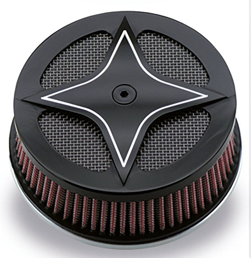 Black HP Classic Lone-Star Aircleaner