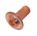Copper Flanged Sckt Button Hd Scrw M6X12