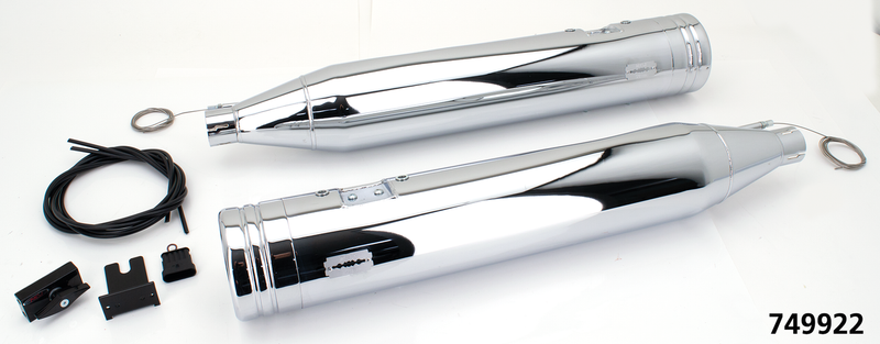 120 Slip-Ons FLH/T95-16 Chrome
