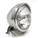 6 Inch Headlight H4 55/60 E-Ap Chrome