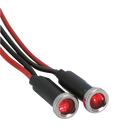 Led Indicator Light Red Lens Stainle