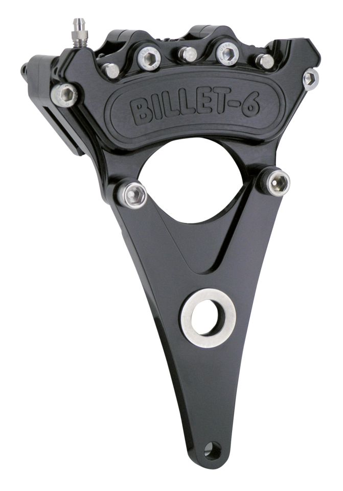6 Caliper+Y-Bracket 10 Inch 76-84 Black