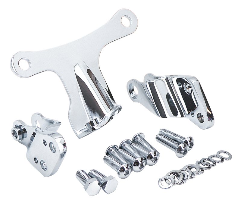 Chrome Motor Mount Kit XL04-Up
