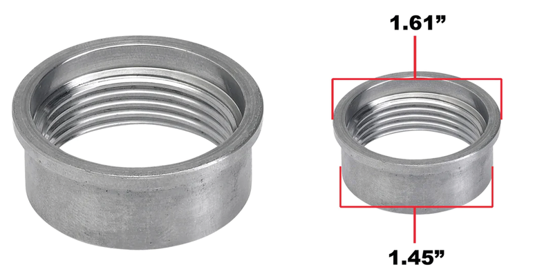 Weld-In Steel Gas Cap Bung 1-5/16 Inch