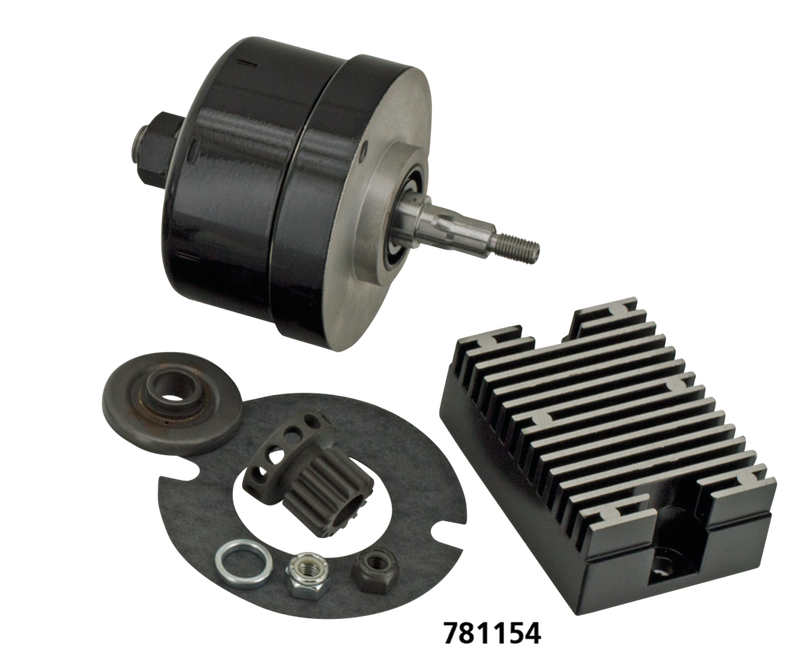 12 Volt Alternator Kit For Generator Models Alternator Conversion Kit 45Ci37-73 Black