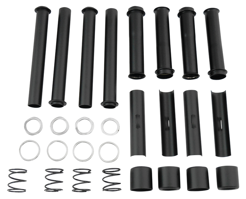 Black Pushrod Cover Kits Pushrod Cover Kit Black Bt84-00