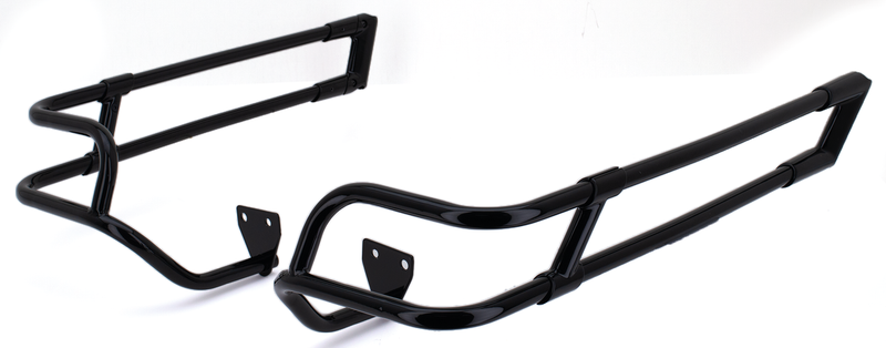 Saddlebag Guards Saddlebag Rail Black Kit Flh/T14-Up