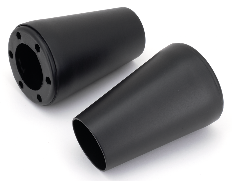 End Caps Royal 80 Tapered Black