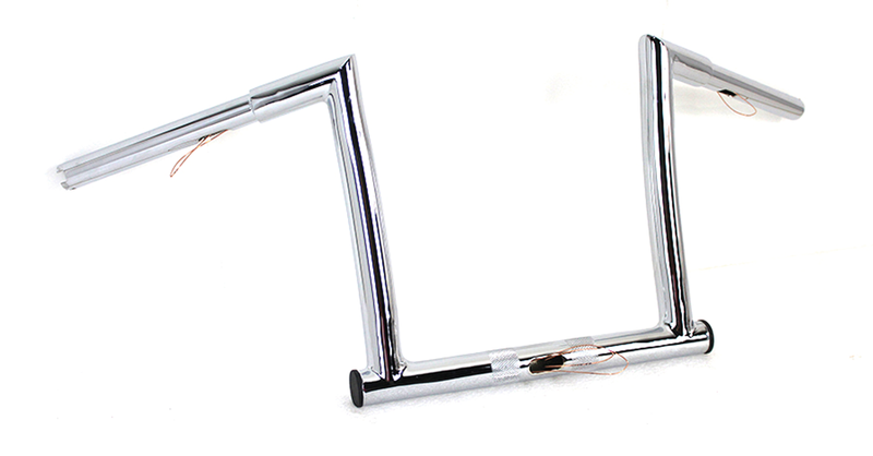 Chizeled Phat Handlebars For Road Glide 12 Inch Chizeled Bar 1.25 Inch Chrome Dimpled Tbw